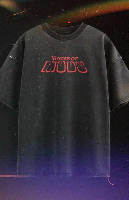 ACID WASH STREETWEAR T-SHIRT - NIGHTCALL