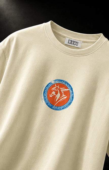 GRAPHIC PRINT STREETWEAR T-SHIRT - OFF WHITE MODS