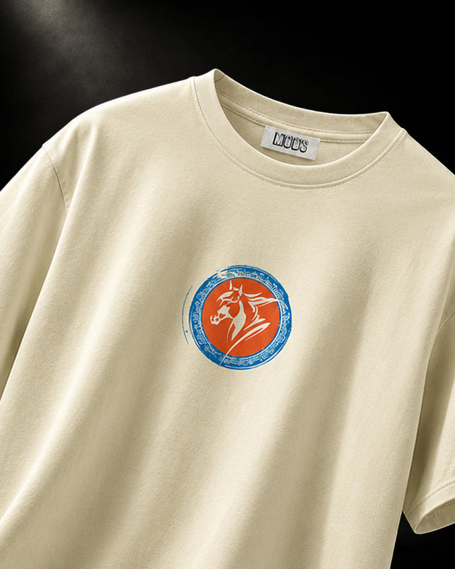 GRAPHIC PRINT STREETWEAR T-SHIRT - OFF WHITE MODS