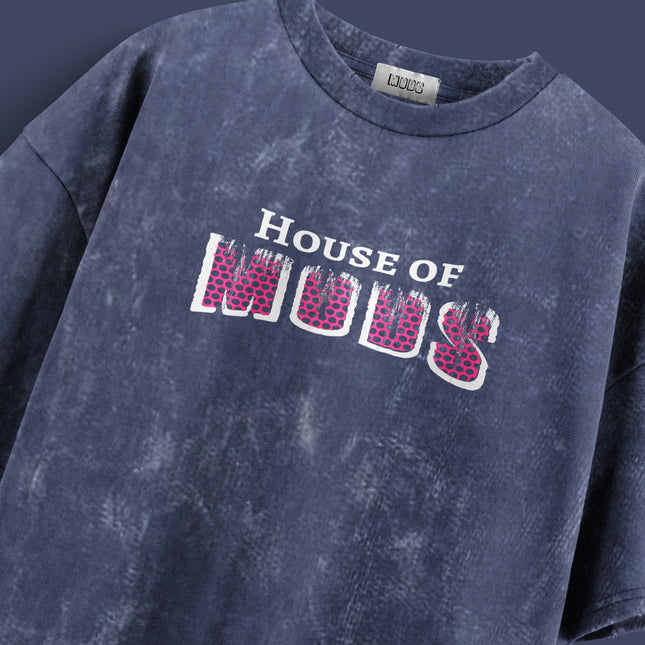 ACID WASH STREETWEAR T-SHIRT - TOO LOUD