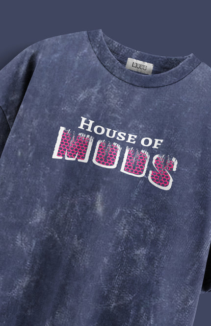 ACID WASH STREETWEAR T-SHIRT - TOO LOUD