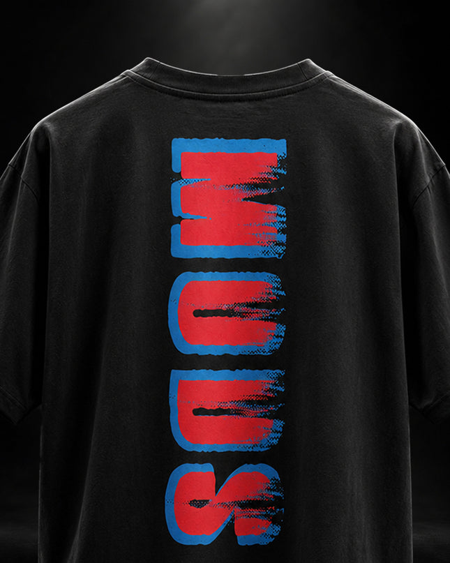OVERSIZED BOLD GRAPHIC STREETWEAR T-SHIRT