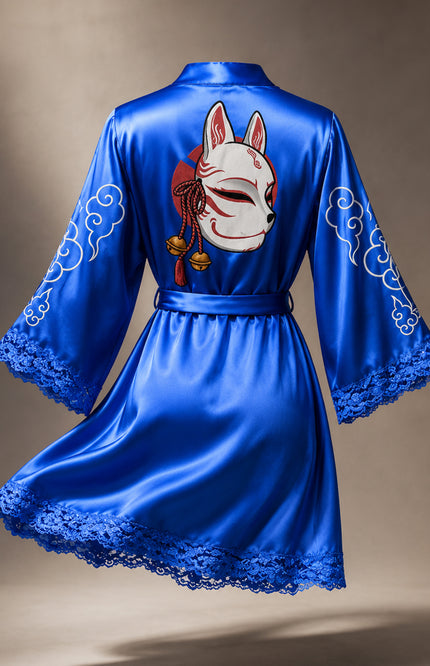 JAPANESE KIMONO ROBE - KITSUNE (WOMEN)