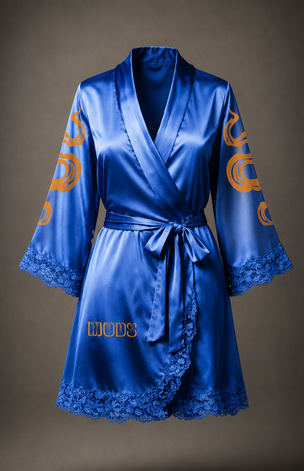JAPANESE KIMONO ROBE - KITSUNE MASK (WOMEN)