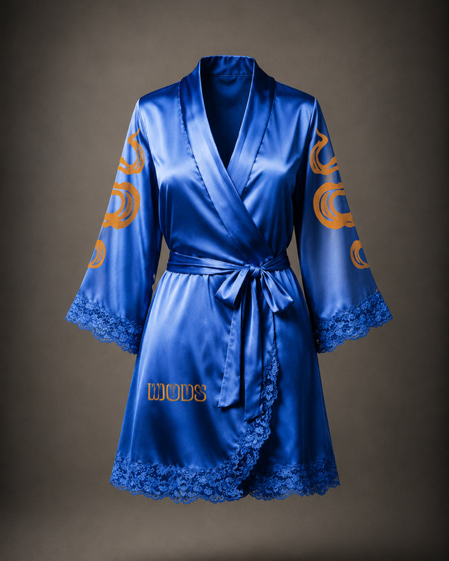 JAPANESE KIMONO ROBE - KITSUNE MASK (WOMEN)