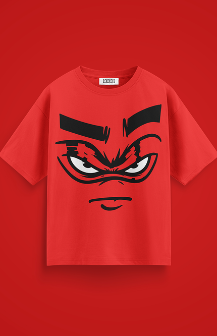 OVERSIZED GRAPHIC PRINT STREETWEAR T-SHIRT - WNTD