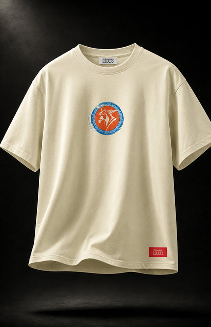 GRAPHIC PRINT STREETWEAR T-SHIRT - OFF WHITE MODS