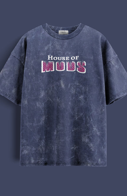 ACID WASH STREETWEAR T-SHIRT - TOO LOUD