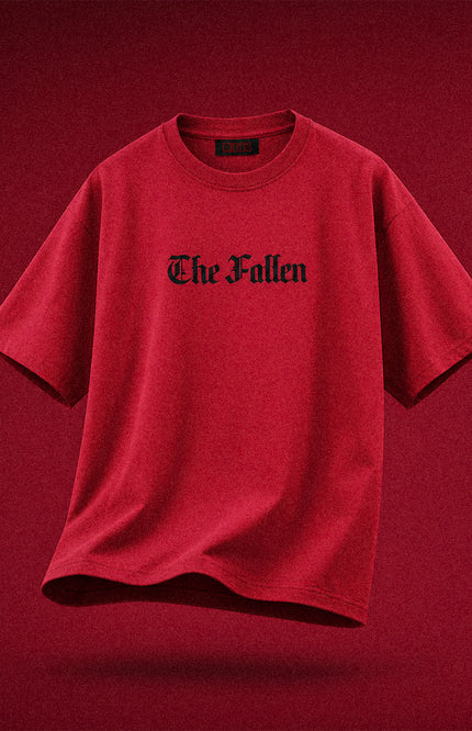 OVERSIZED GRAPHIC STREETWEAR T-SHIRT - FALLEN ANGEL