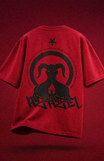OVERSIZED GRAPHIC STREETWEAR T-SHIRT - FALLEN ANGEL