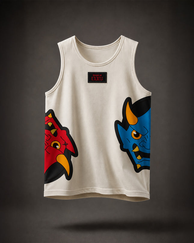 GRAPHIC PRINT STREETWEAR TANK TOP - ONI