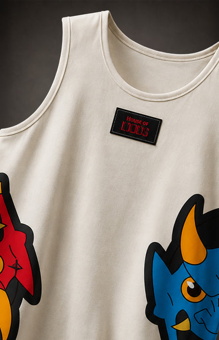 GRAPHIC PRINT STREETWEAR TANK TOP - ONI