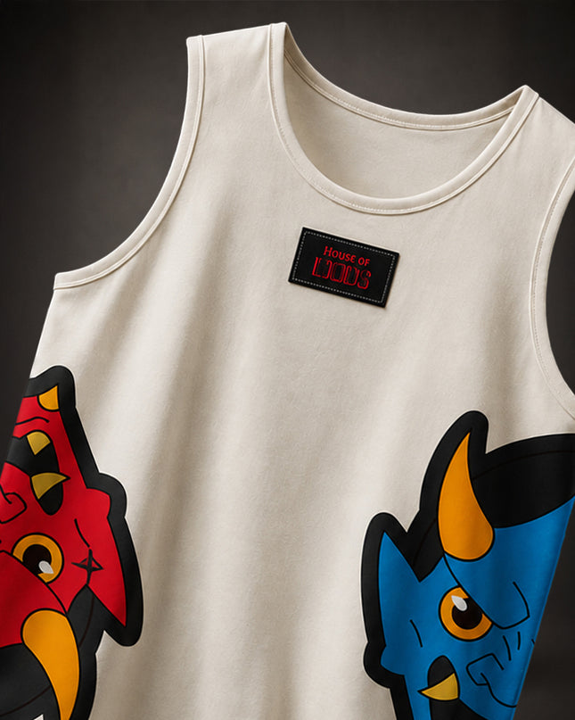 GRAPHIC PRINT STREETWEAR TANK TOP - ONI