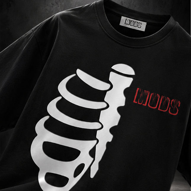 GRAPHIC PRINT STREETWEAR T-SHIRT - BACK AT IT