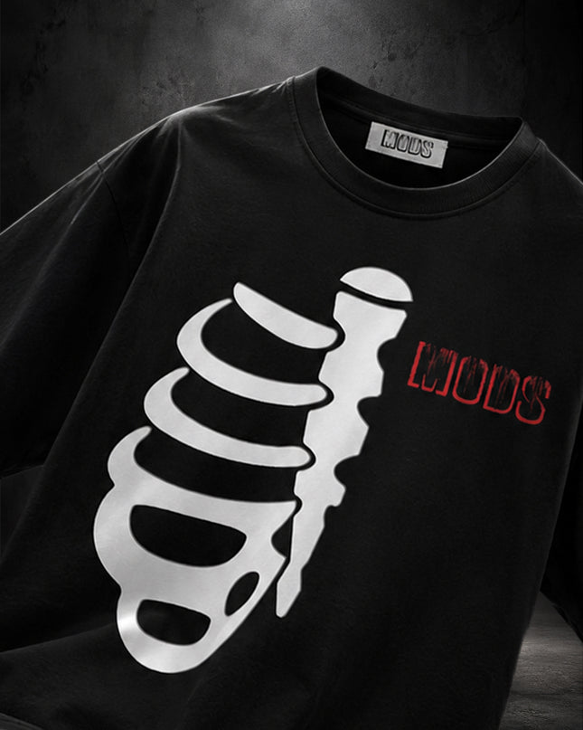 GRAPHIC PRINT STREETWEAR T-SHIRT - BACK AT IT