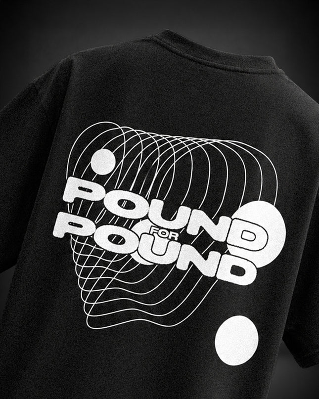 GRAPHIC PRINT STREETWEAR T-SHIRT - POUND FOR POUND