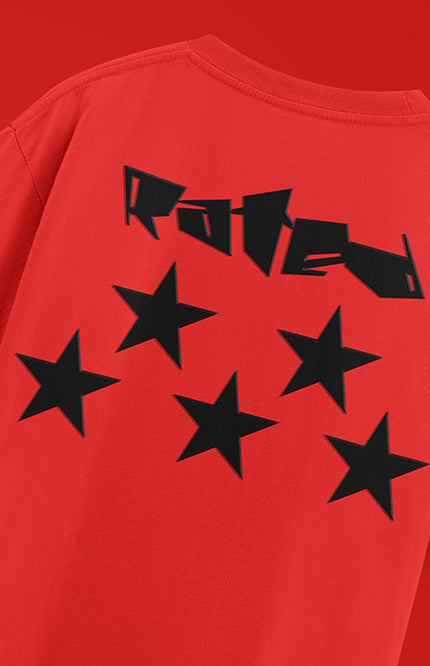 OVERSIZED GRAPHIC PRINT STREETWEAR T-SHIRT - WNTD