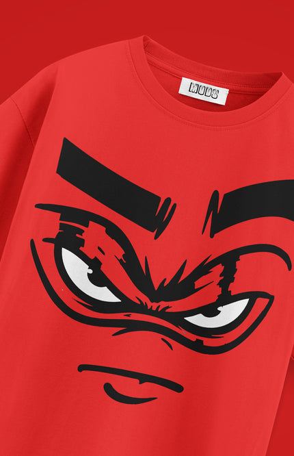 OVERSIZED GRAPHIC PRINT STREETWEAR T-SHIRT - WNTD