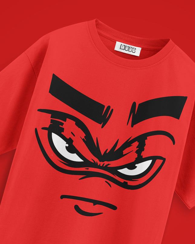 OVERSIZED GRAPHIC PRINT STREETWEAR T-SHIRT - WNTD
