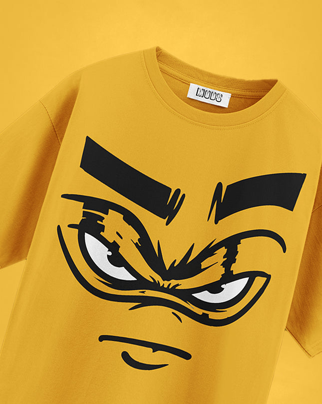 OVERSIZED BOLD GRAPHIC STREETWEAR T-SHIRT - WNTD